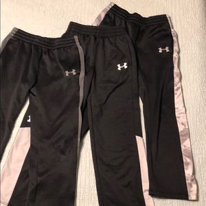 3 pair Under Armour sweatpants